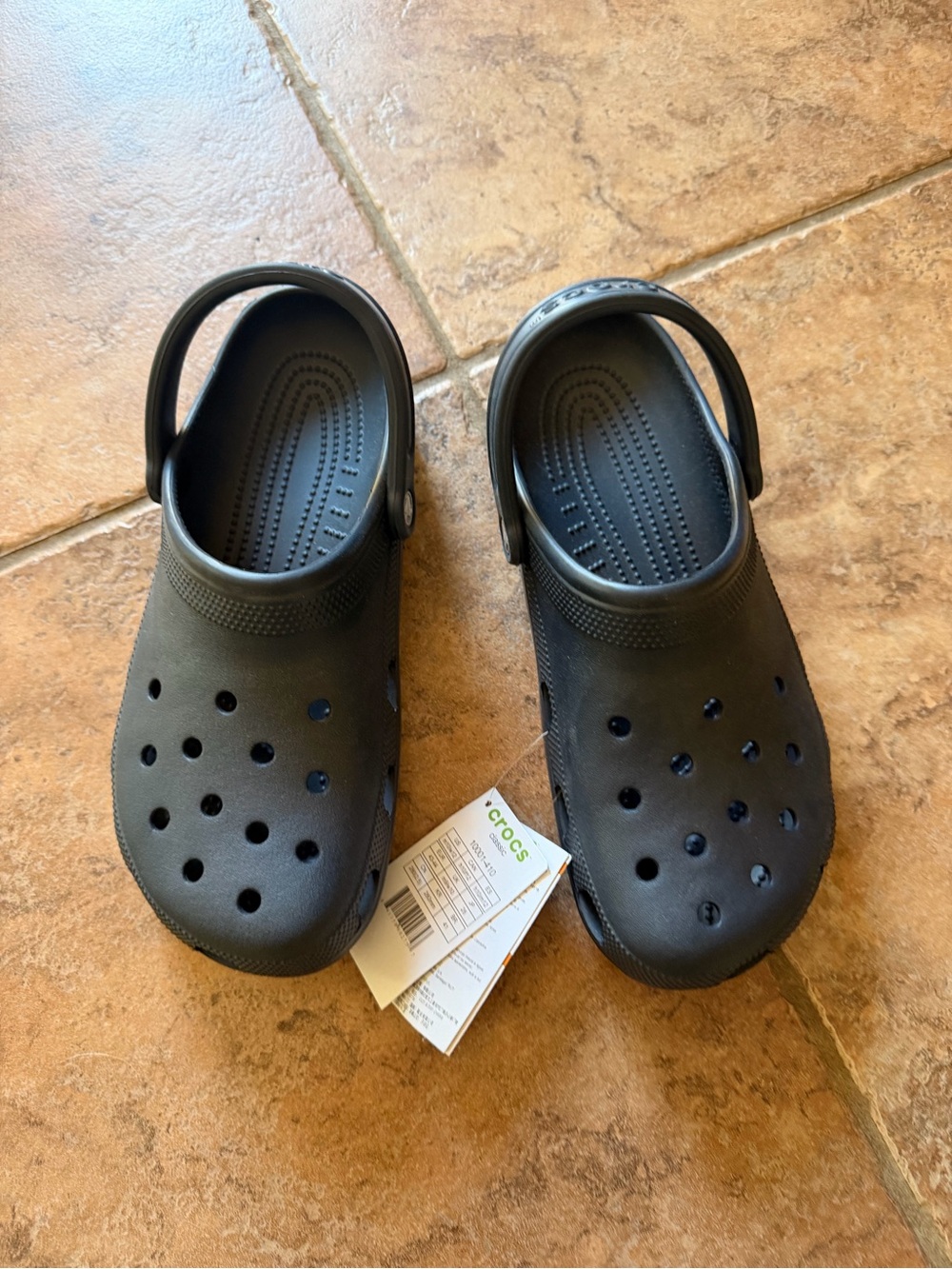 Crocs Classic Clogs NWT- Black - Men's